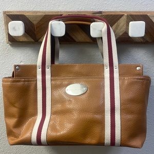 Vintage Leather Tommy Bag, Purse, lots of Compartments, Great Condition